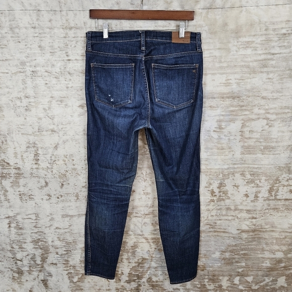 Madewell 28 10" High-Rise Skinny Jeans Denim High Rise - Picture 3 of 11